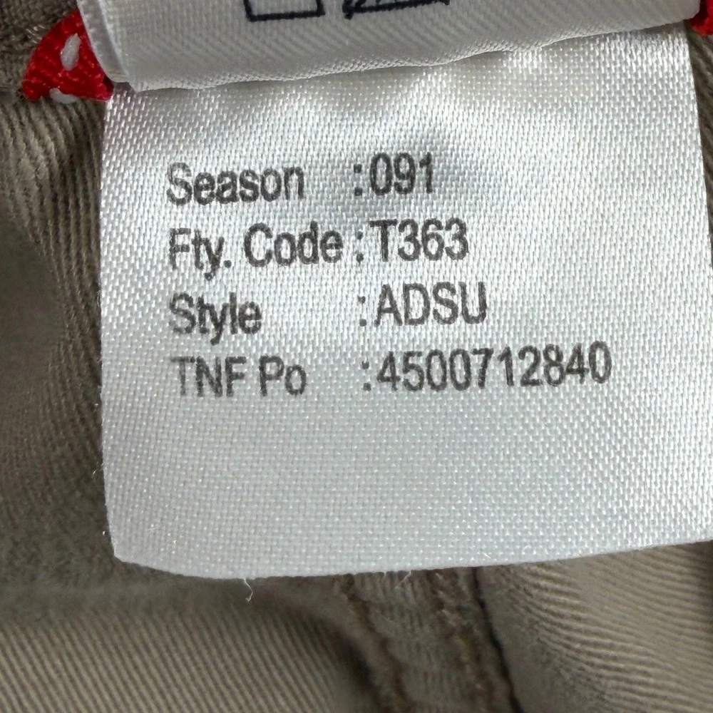 The North Face Cargo Pants Mens 36x31 Khaki Tan ADSU Cotton Twill Outdoor Casual